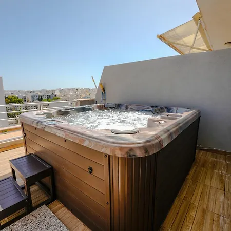 St Julians Flat With Jacuzzi Daire *